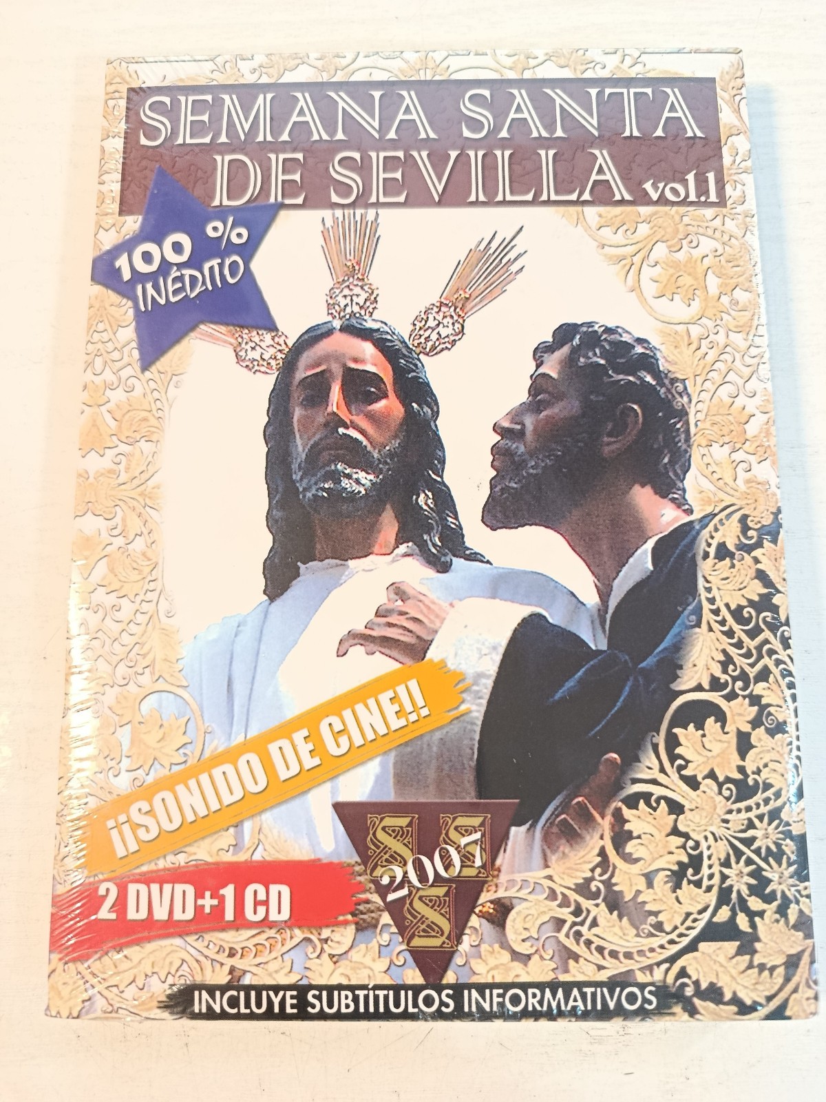 Semana SANTA De Sevilla Vol 1 - CD + 2x DVD Nuevo Con Subtitulos Informativos Am