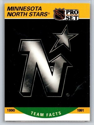 1990-91 Pro Set #574 Minnesota North Stars Logo