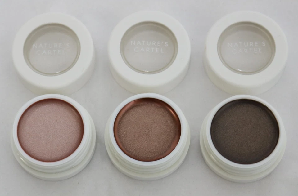 NATURE’S CARTEL Cream Eyeshadow Trio 90’s Nude,Champagne Scandal, & Tan Line - Image 3 of 3