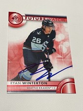 Другие автографом элементы Ryan Winterton Signed