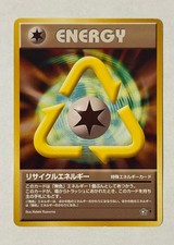 Recycle Energy Rare Neo Genesis Pokemon Japanese Moderately Played