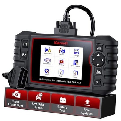 OBD2 Scanner Diagnostic Tool for Porsche/Cayenne,  POR POR V2.0 with 9 Resets
