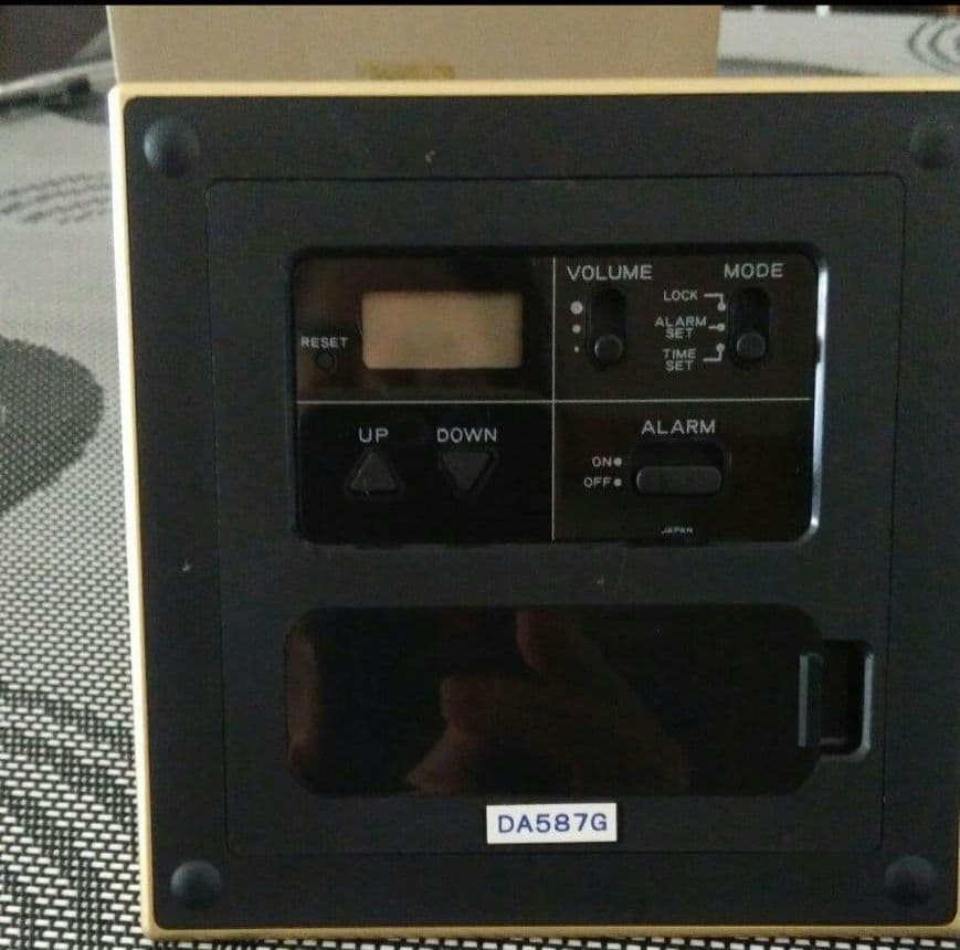 SEIKO Vintage Pyramid Talk DA587G Retro Showa Era Clock Tested | eBay