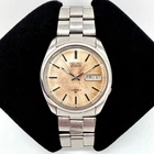 Vintage Seiko Automatic Day Date Watch – 7009-8210 – 17 Jewels