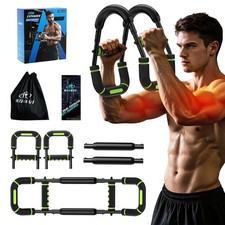 Twister Arm Trainer, Adjustable 5 Resistance Levels 40-130 lbs Green Black