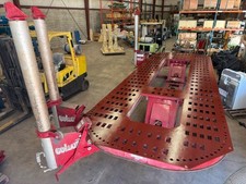 Chief Goliath Frame Machine 22 Ft Long 3 Ten-ton Towers Free Truck Adpaters