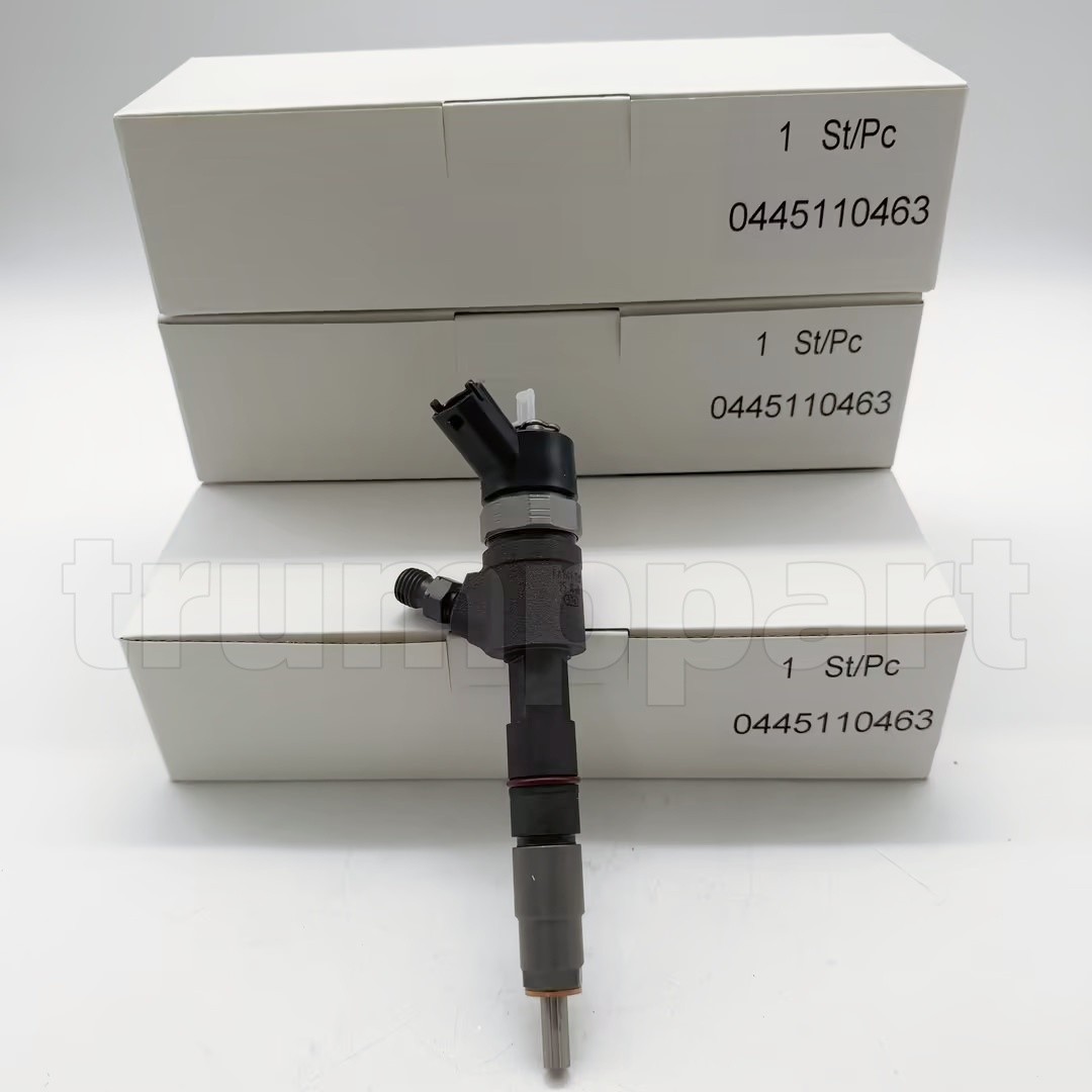 4pcs 0445110463 129A00-53100 Fuel Injectors For Yanmar 3TNV88C 4TNV88C Engine