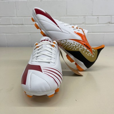 DIADORA Maximus Elite R Soccer Shoes Men's Size 11 White/Chili