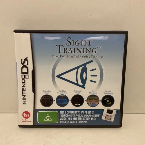Sight Training Nintendo DS 3DS 2DS PAL - Free Post