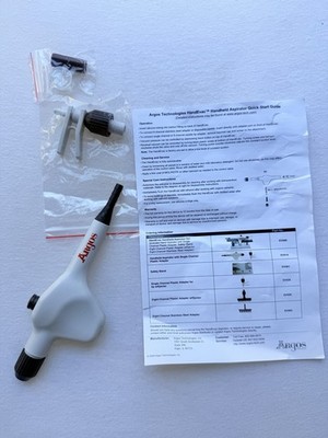 Argos Technologies HandEvac Handheld Aspirator Set EV514 EV526 EV520 Lab Ready