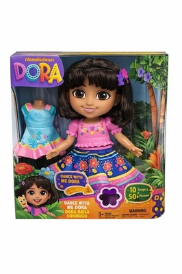 Disney Dora the Explorer Tanzpuppe mit Kleidung UVP 49,99£