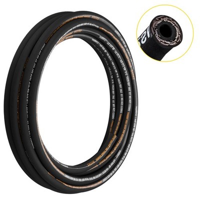 Hydraulic Hose Coiled Hydraulic Hose 50ft 3/4'' 2 Steel Wire 3120 PSI