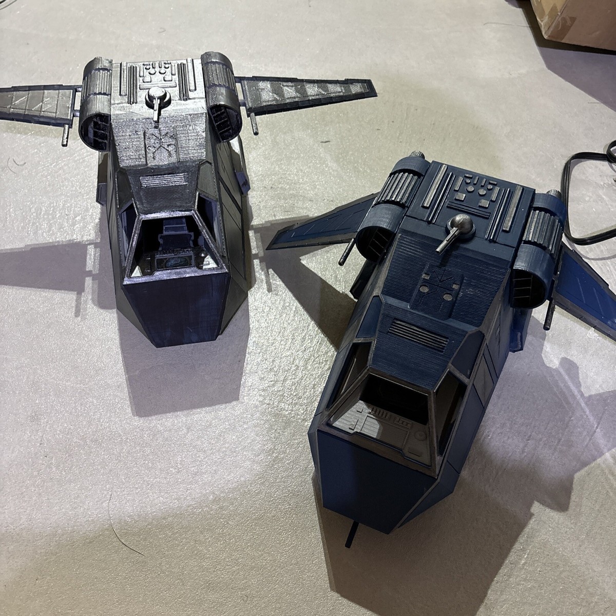 Star Wars Imperial LAAT Dropship from Andor 3d Printed Star Wars