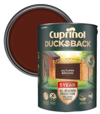 Ducksback 5 Year Weather Protection Fence & Shed Stain | Non Drip Formula | 5L