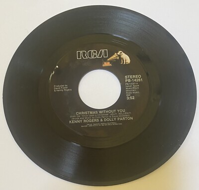 Kenny Rogers & Dolly Parton '' Christmas to Remember / Christmas Without You '' 45