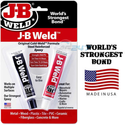 JB Weld Original Kaltschweiß Metall Holz Kunststoff Keramik Epoxidkleber Klebekleber
