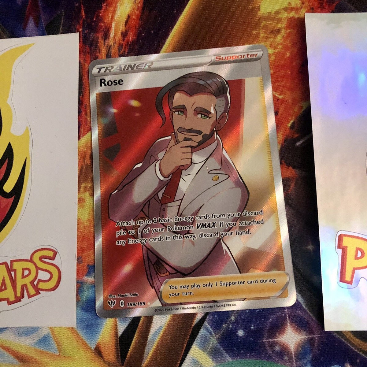 trainer rose pokemon card value Rosa (Full Art) - SM - Cosmic Eclipse