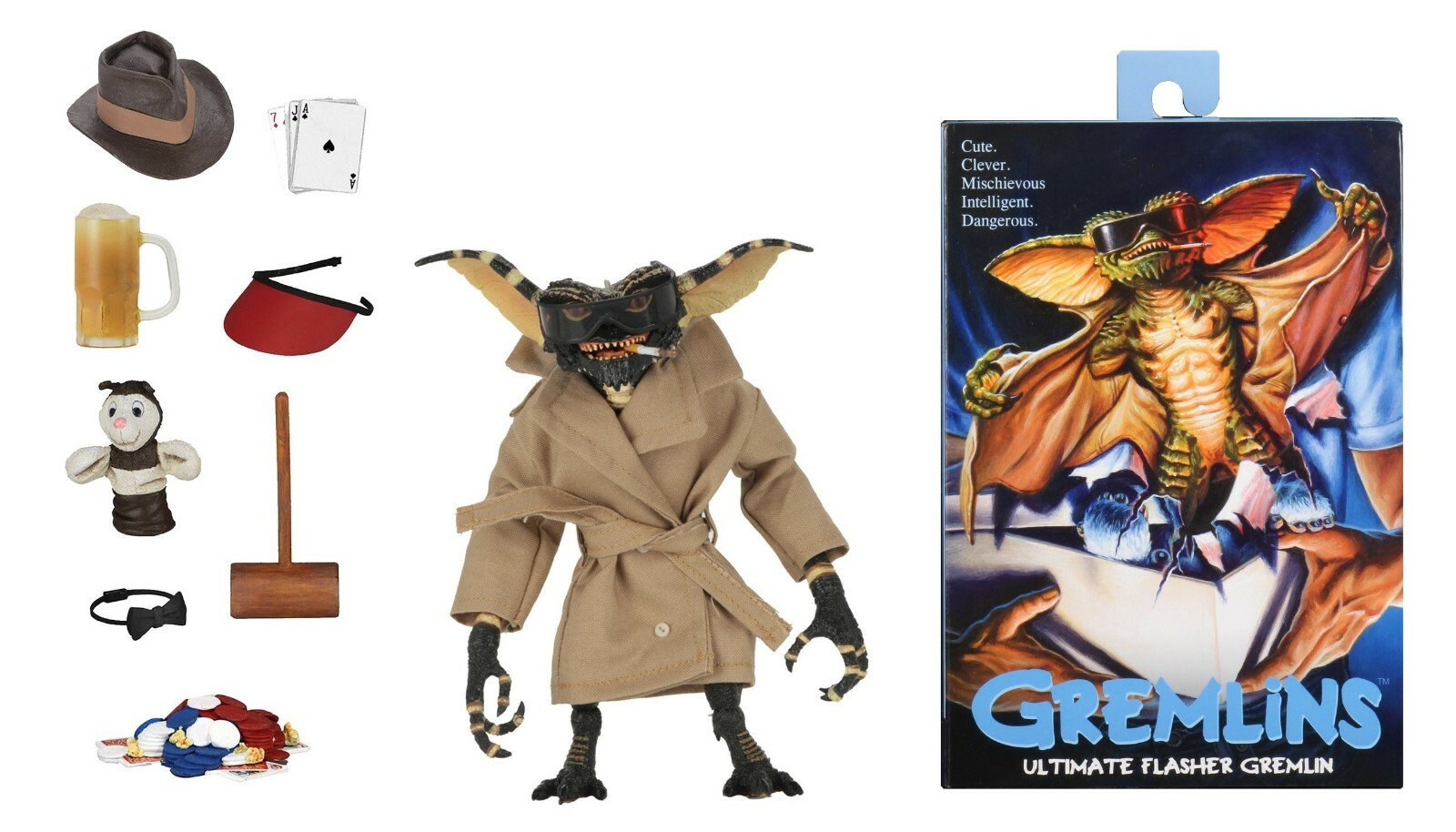 NECA Gremlins Ultimate Flasher Gremlin 6"" Action Figure Official