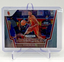2021-22 Panini Prizm Draft Picks Evan Mobley Widescreen #2 Rookie USC CAVS RC