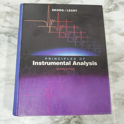 Principles of Instrumental Analysis by James J. Skoog Fourth Edition Hardcover