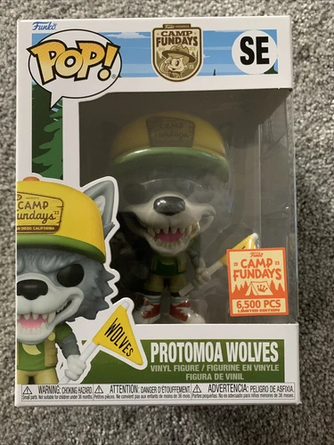 FUNKO POP! PROTOMOA WOLVES LE 6500 CAMP FUNDAYS 2023 BOX OF FUN