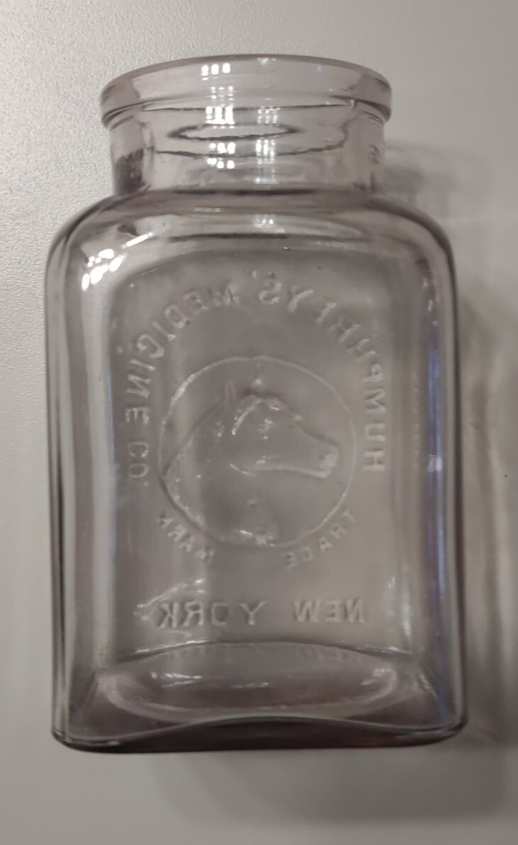 Humphreys' Medicine Co. New York Horsehead Trademark Nice Veterinary