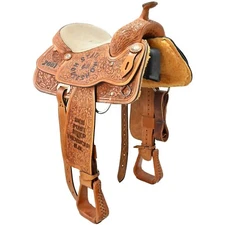 Used 15" C Bar C Show Saddle Code: C15C-CSHOWTRO01
