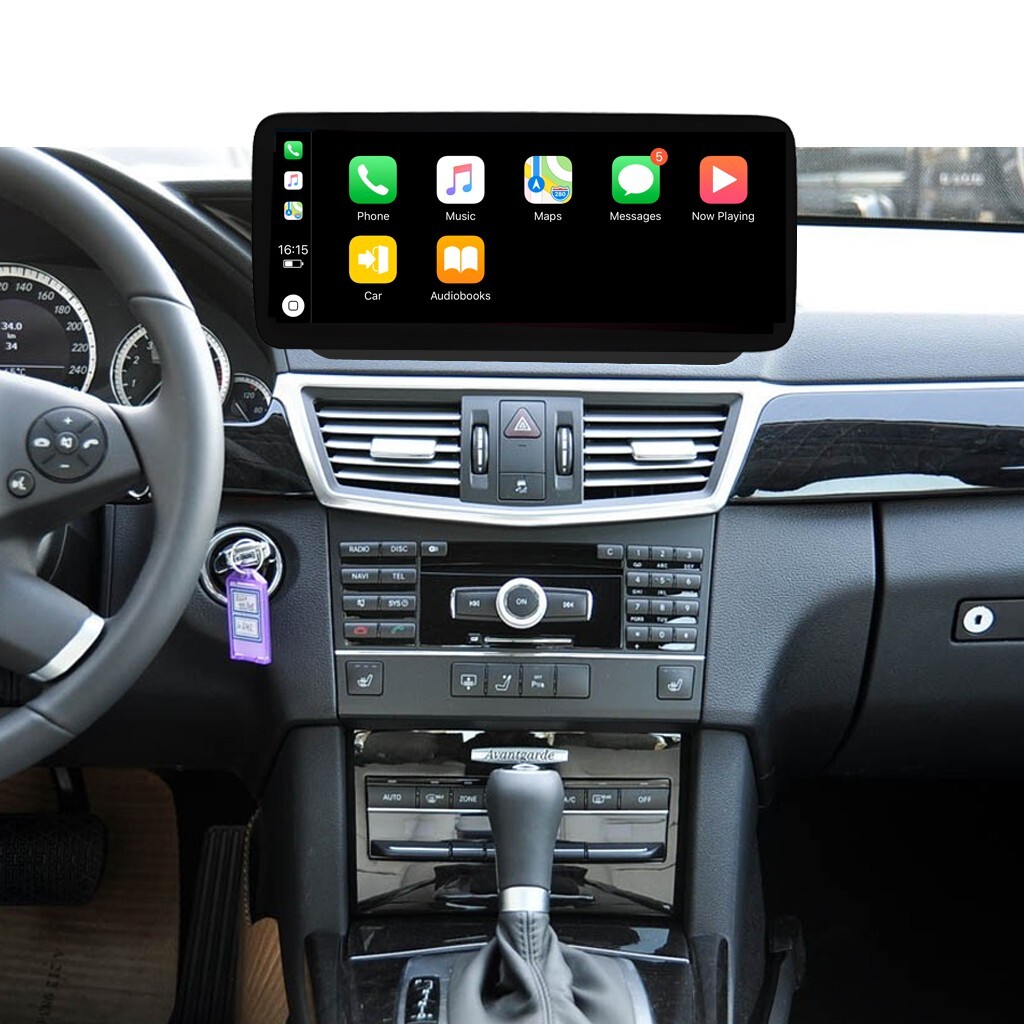 12.3'' Car Screen Android GPS CarPlay For Mercedes Benz E-Class