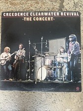 Creedence Clearwater Revival The Concert LP Vinyl Record Fantasy CRC 1980