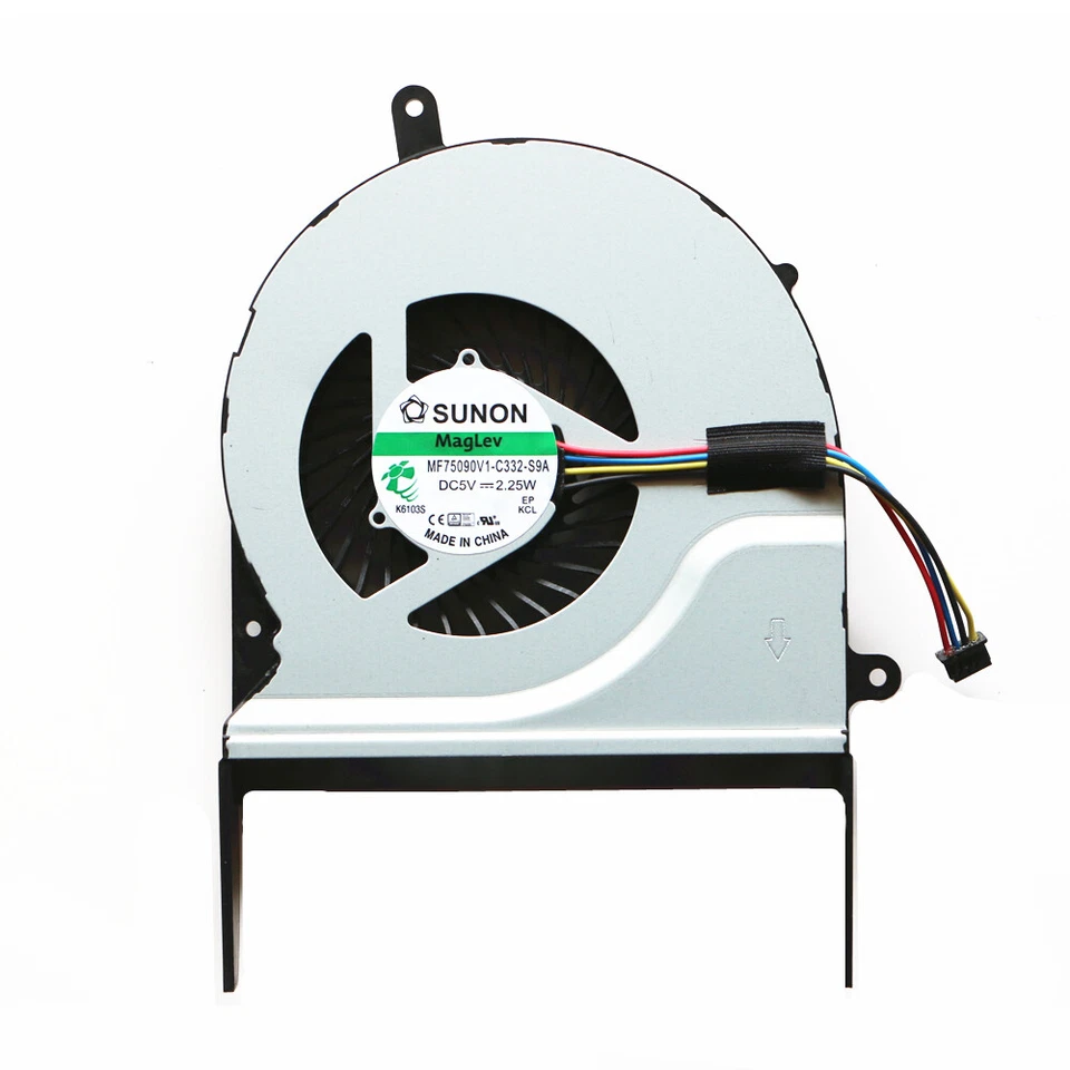 ASUS GL551VW G551V G551VM G551VW G58V G58VM G58VW CPU Cooling Fan - Image 3 of 4