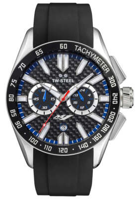 TW Steel Men's Yamaha Factory Racing 46mm Quartz Chronograph Watch
