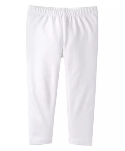 Gymboree Everyday Playwear Basic Solid White Leggings Girls NWT Size S 5 6  | eBay