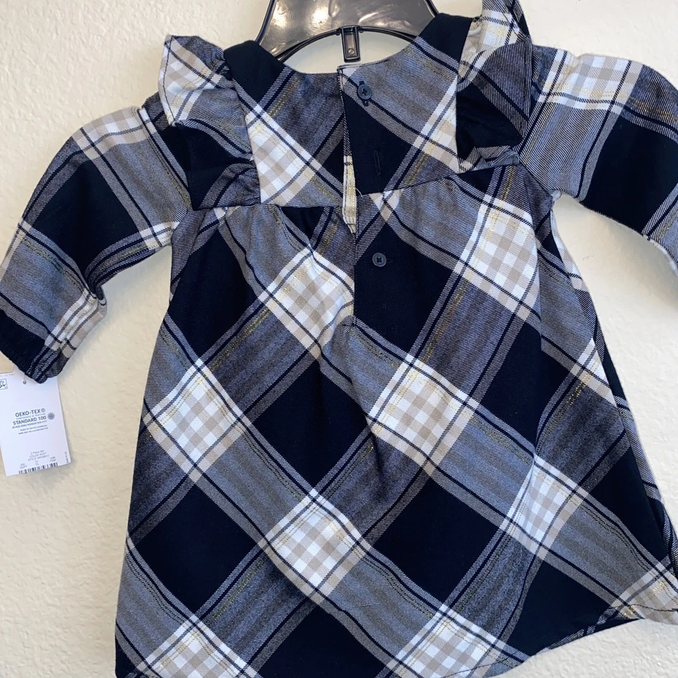 Just One You by Carter’s Baby Girls’ Holiday Dress, Size 6mo - Image 2 of 4