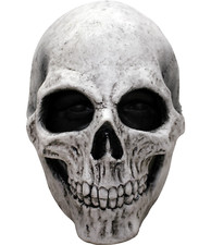 Ghoulish Productions White Skull Mask Halloween Scary Costume Horror 26156