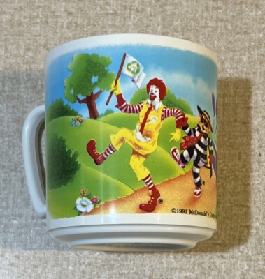 Vintage McDonald's Small Mug Cup Melamine Plastic 90's Nostalgia Happy Meal  | eBay
