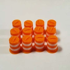 HO Scale Traffic Barrels for Model Railroad Diorama