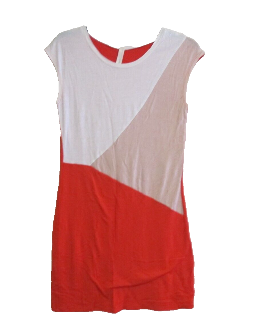 Envi Cap Sleeve Scoop Neck Colorblock Dress Size XS