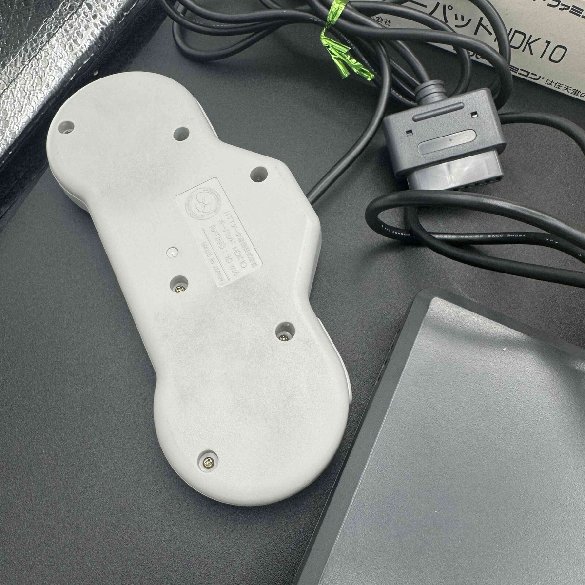 NTT DATA JRA PAT Network Modem NDM24 Keypad NDK10 Super Famicom