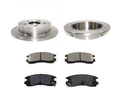 For 1998-2002 Oldsmobile Intrigue Brake Pad and Rotor Kit Rear 85168PRJC 1999