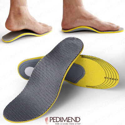 Pedimend  Fußgewölbestütze Einlegesohlen für Plantarfasziitis und Plattfüße Schmerzlinderung