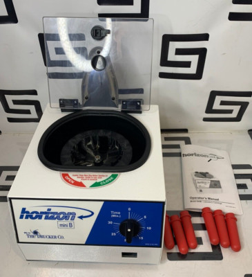 Drucker Horizon mini B Model 642B Horizontal Separation Centrifuge Tubes Manual