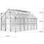 Indexbild 7 - Gardebruk Gewächshaus 11,7m³ Treibhaus Tomatenhaus Dachfenster Schiebetür 7,2m²