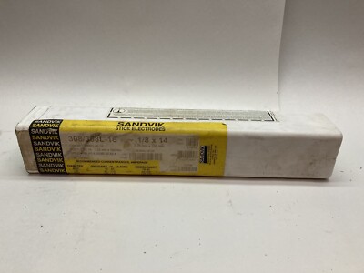 Sandvik,308/308L-16~1/8x14,Stainless Steel Electrode 2E308L16128