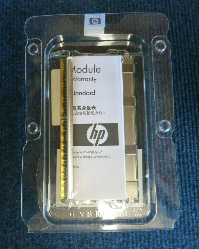 New HP 397411-B21 2GB Kit (2x1GB) PC2-5300 DDR2 ECC CL5 240P Memory - Image 2 of 3