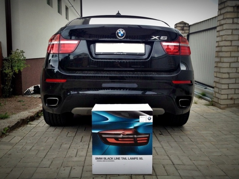 Led птф bmw e71