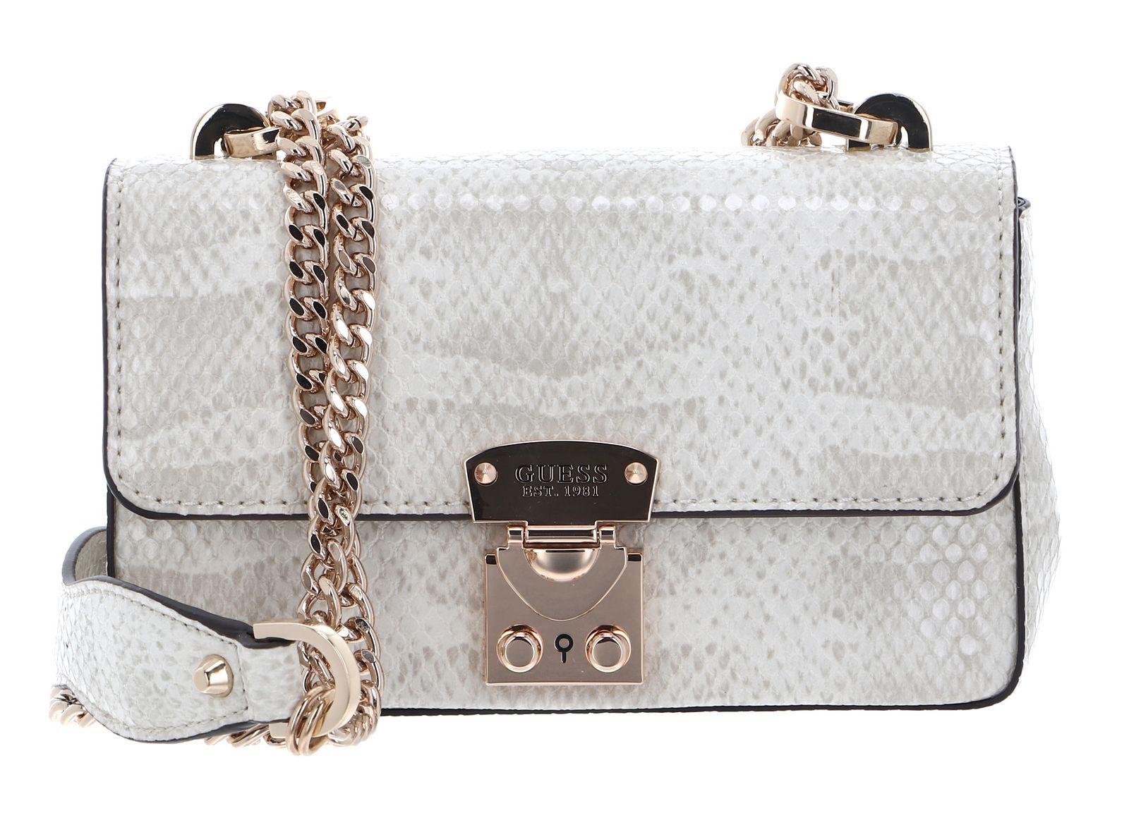GUESS cross body bag Eliette Mini Convertible XBody Flap Taupe