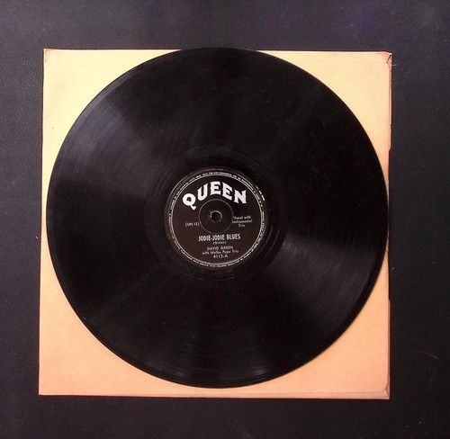 DAVID GREEN MELBA POPE TRIO JODIE-JODIE BLUES/WHY SHOULD I LOVE 78 RPM 186-54 - Picture 3 of 3