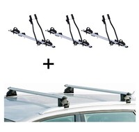 3FahrradträGer Sagittar+DachträGer CRV107A FüR FüR Volvo V40 Cross Country 5TüR