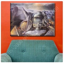 The Endless Enigma Face by Salvador Dali | Ready to Hang Canvas | Wall art