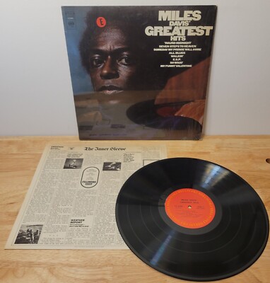 Miles Davis Greatest Hits Columbia Records Still In Shrink Jazz LP